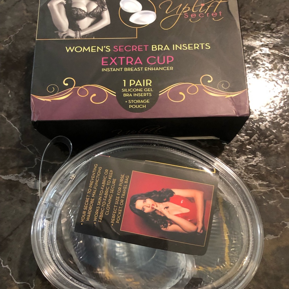Silicone bra inserts
